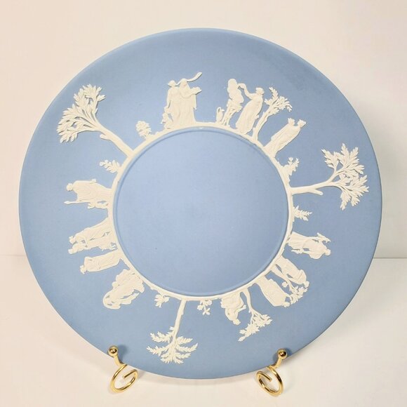 Vintage Wedgwood Jasperware Plate 9.5" - Picture 1 of 5